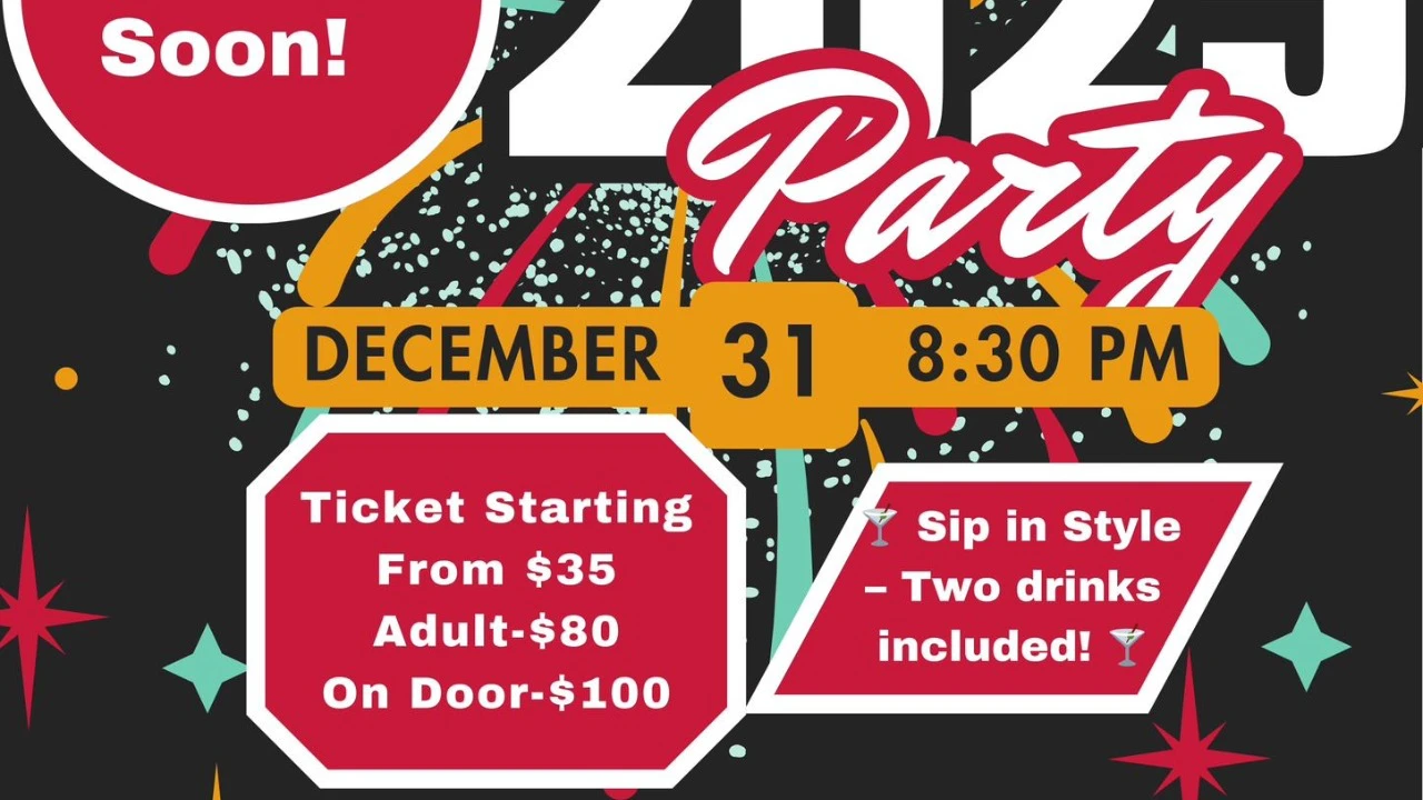 2025 Midnight Madness NYE PARTY