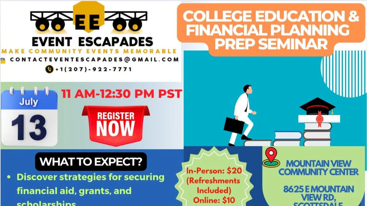 College Education And Financial Planning Prep Seminar