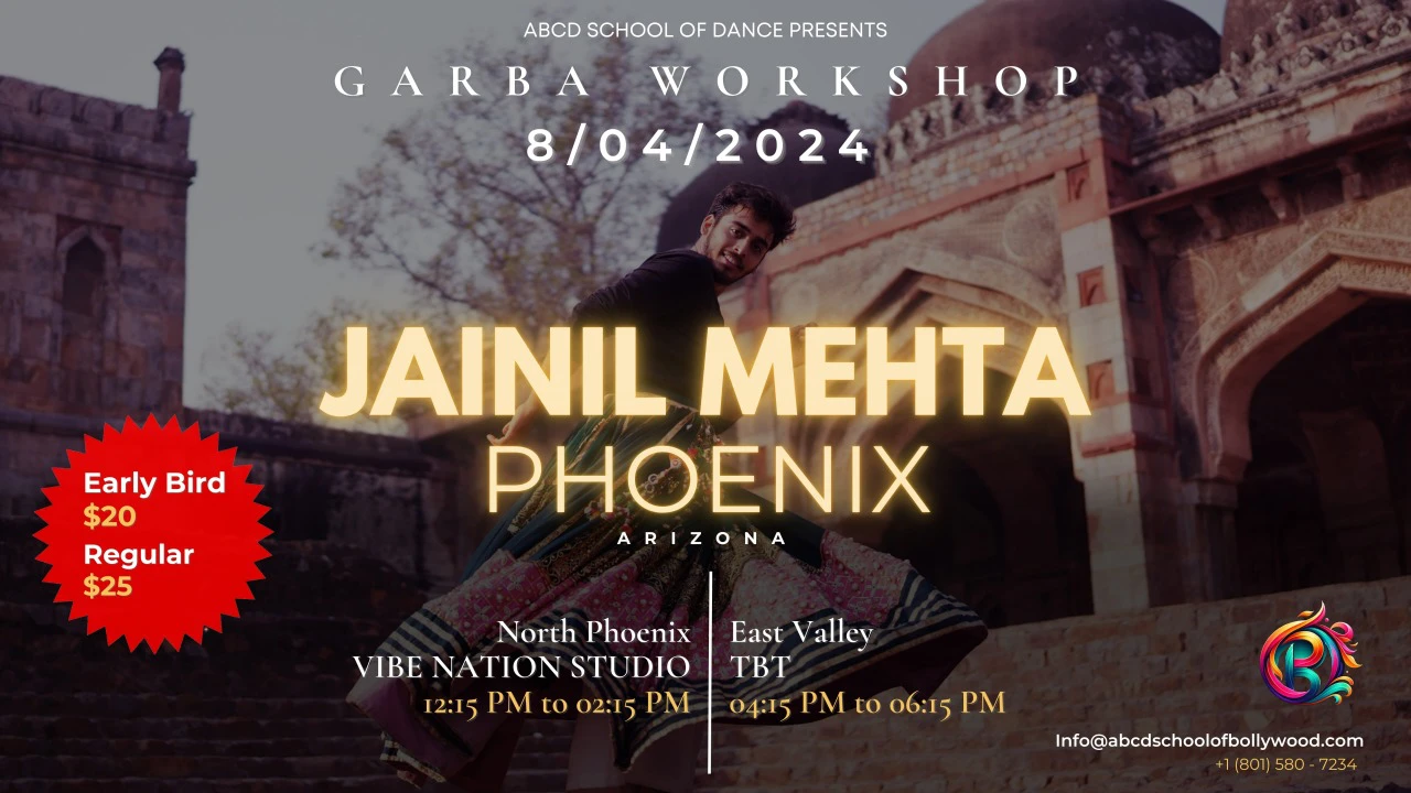 Jainil Mehta - Garba Workshop | East Valley