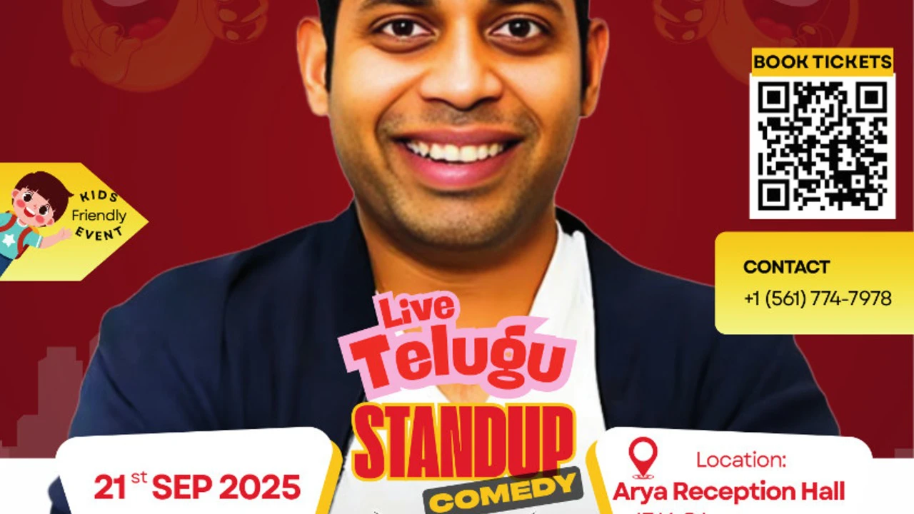 Telugu Standup Comedy Show featuring RJ Hemanth